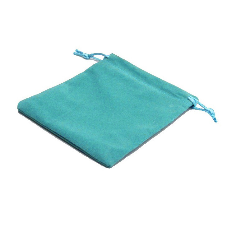 Мешочек замшевый (1) 17х23см, бирюзовый Мешочек замшевый (1) 17х23см, бирюзовый