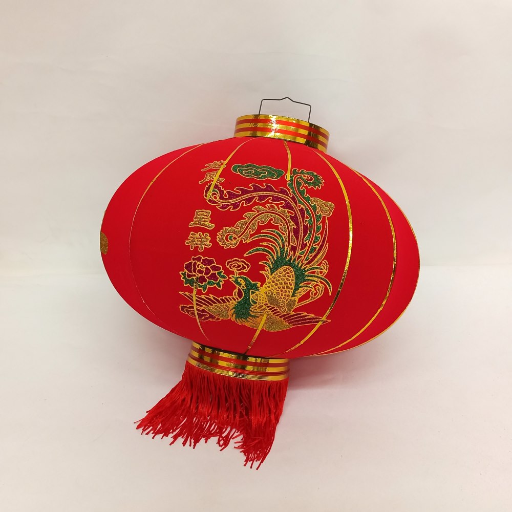 Китайский фонарь эконом d-44 см, Дракон Китайский фонарь эконом d-44 см, Дракон