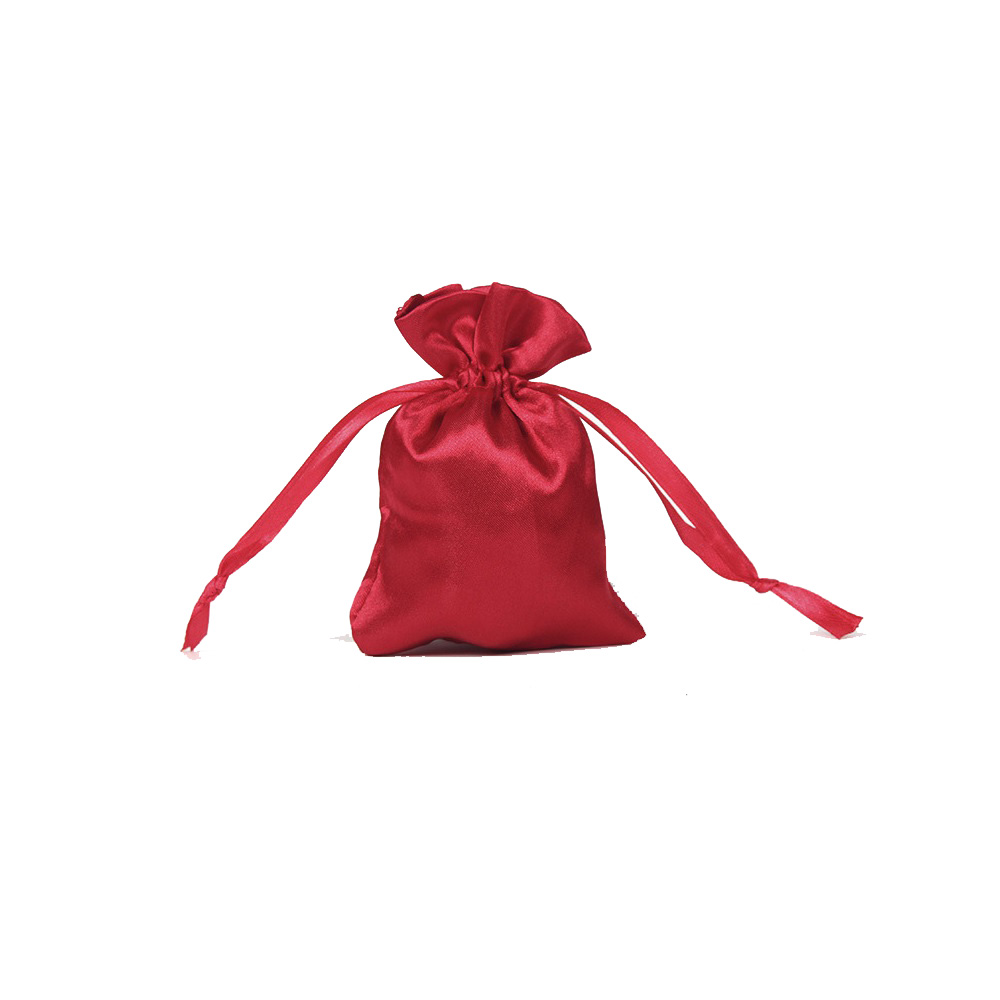 Мешочек атласный 8х11см, бордовый Мешочек атласный 8х11см, бордовый