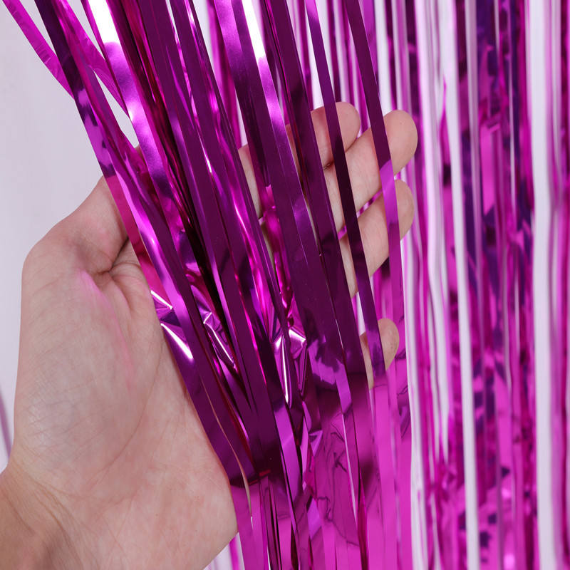 Занавес дождик 1 х 2 м, металлик Сливовый Занавес дождик 1 х 2 м, металлик Сливовый