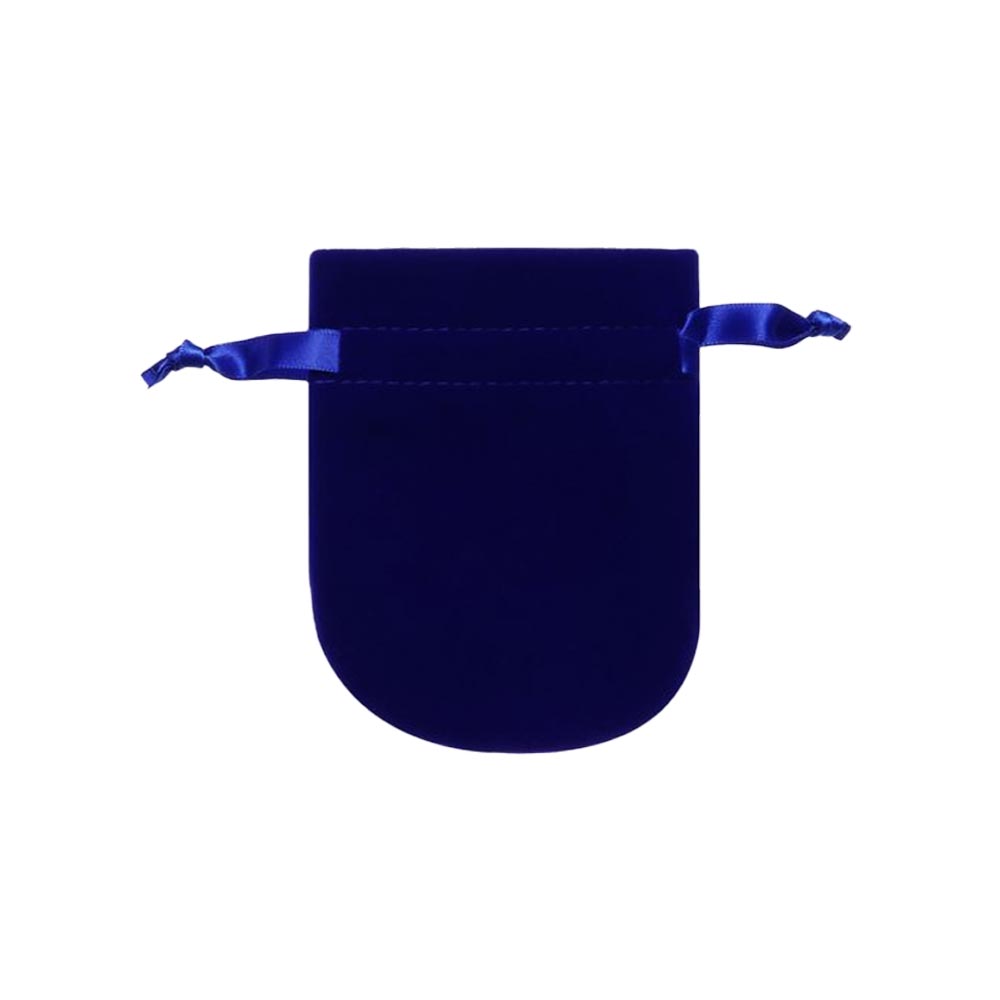 Мешочек велюровый 9,5х12,5 см, синий Мешочек велюровый 9,5х12,5 см, синий
