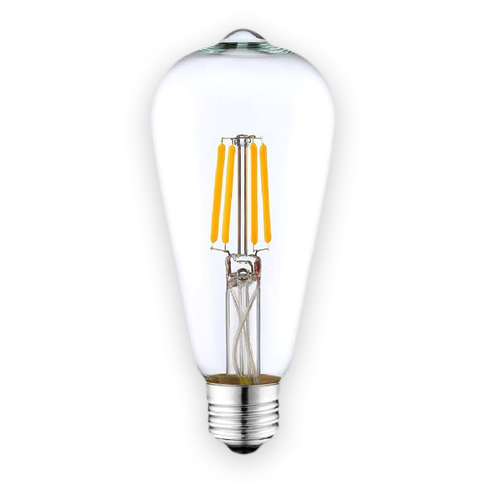 Лампа филаментная ST64 E27 W4 K2200 Лампа филаментная ST64 E27 W4 K2200