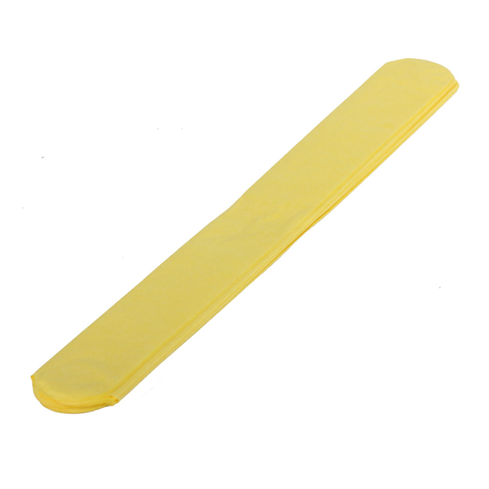 Помпон из бумаги 25 см желтый