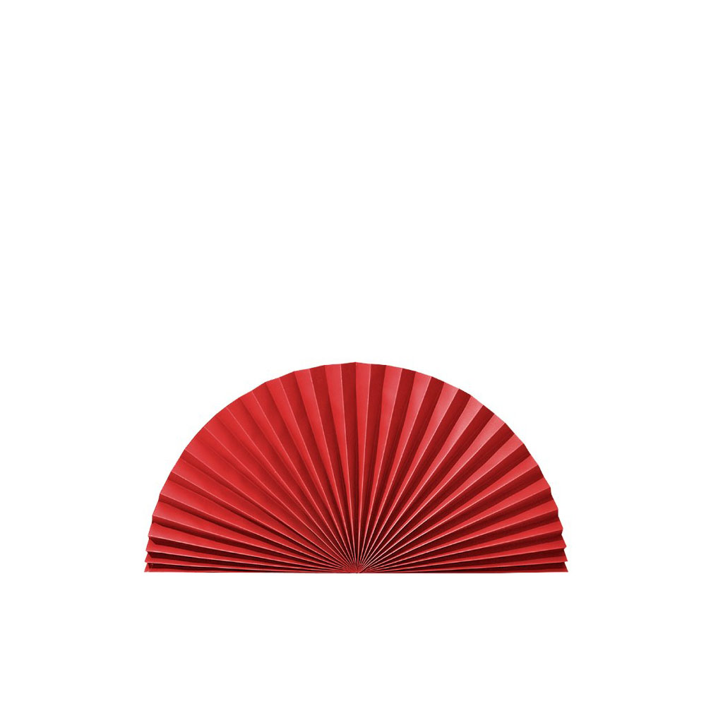 Веер-гармошка 180г/м 60 см, красный Веер-гармошка 180г/м 60 см, красный