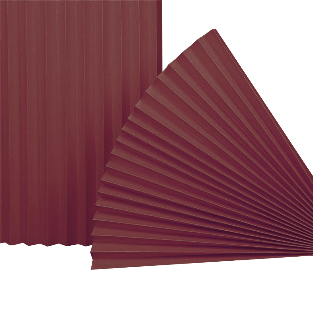 Веер-гармошка 180г/м 80 см, бордовый Веер-гармошка 180г/м 80 см, бордовый