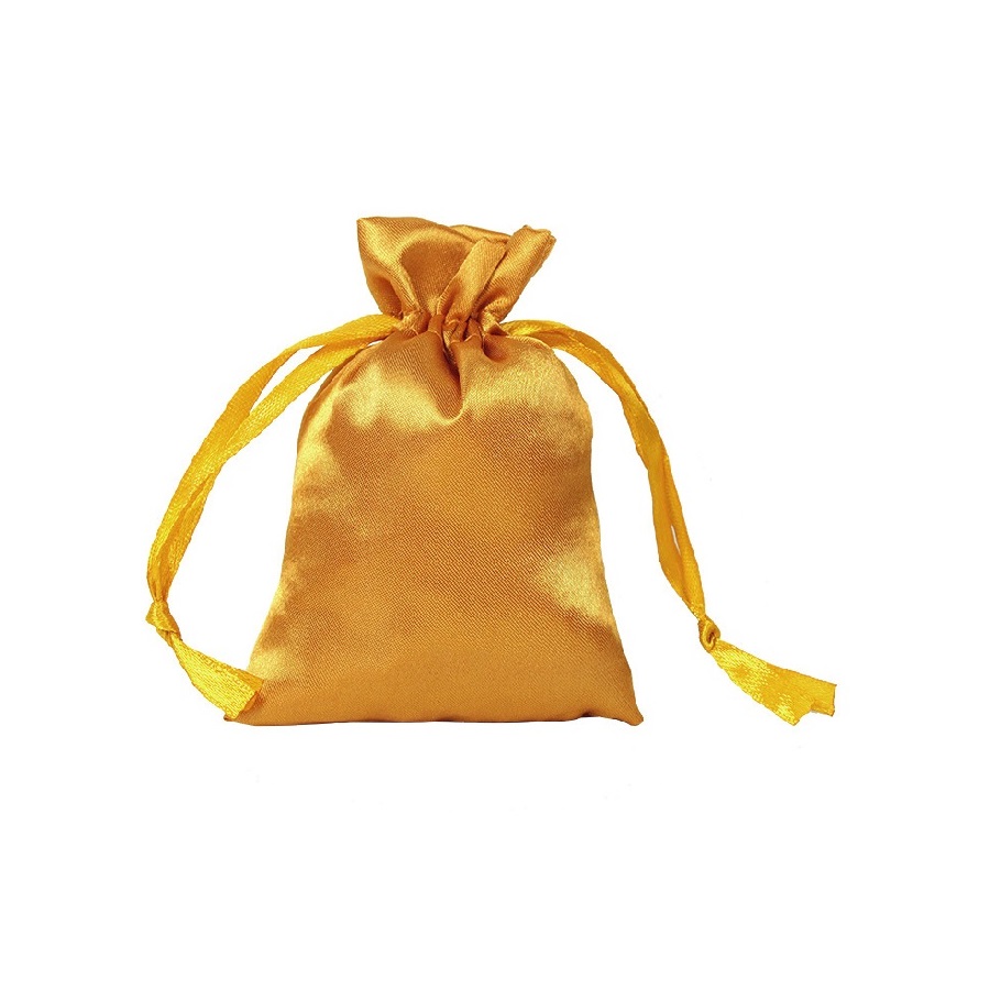 Мешочек атласный 10х15см, золотой Мешочек атласный 10х15см, золотой