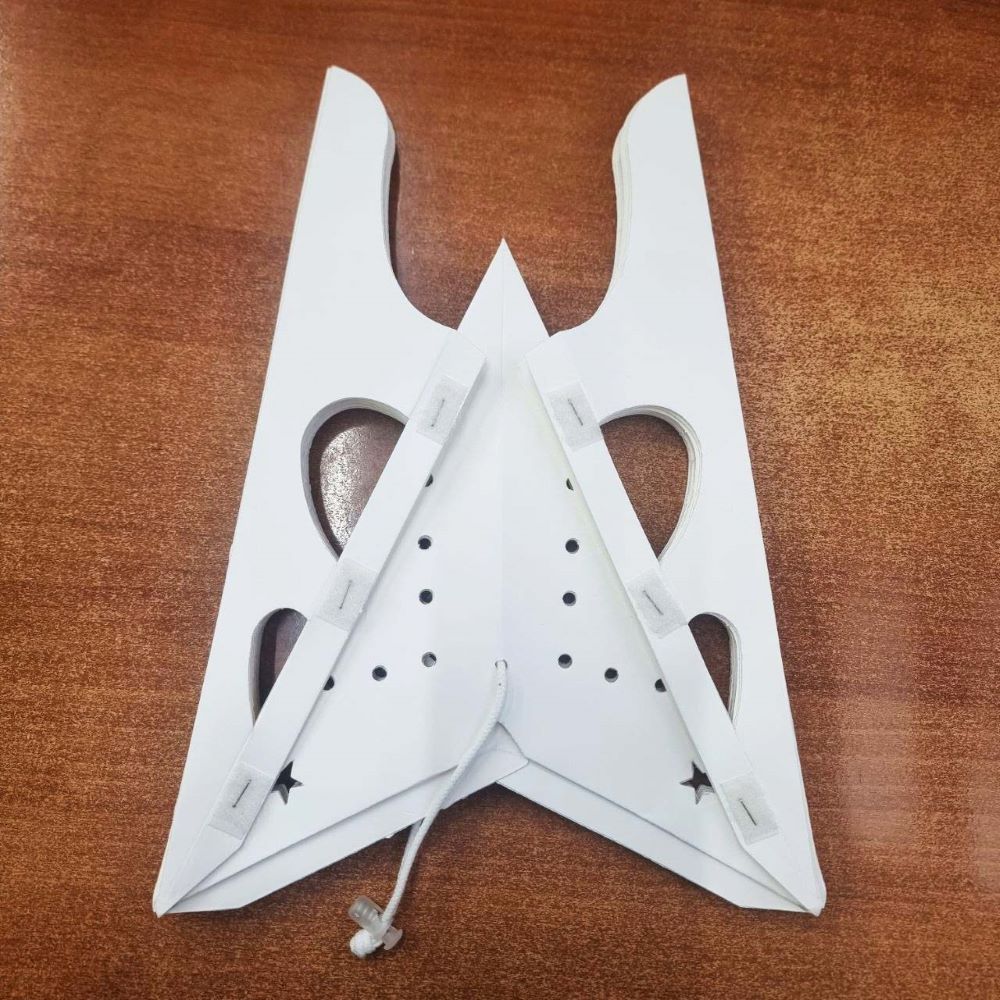 Снежинка 60 см №1, белый Снежинка 60 см №1, белый