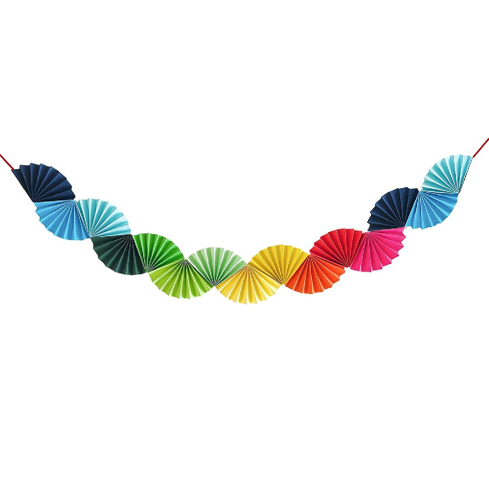 Гирлянда "Веера-зигзаг" 170х20 см, №2 Гирлянда "Веера-зигзаг" 170х20 см, №2