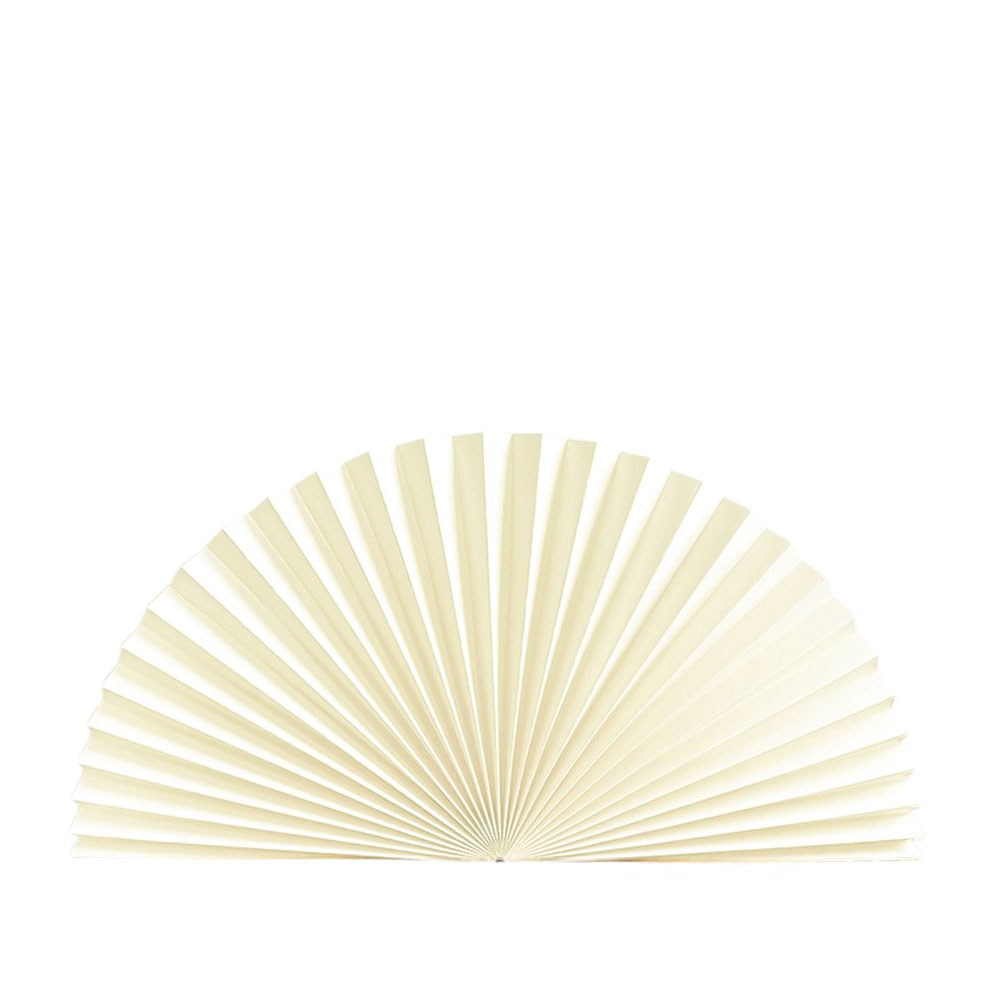 Веер-гармошка 180г/м 80 см, слоновая кость Веер-гармошка 180г/м 80 см, слоновая кость