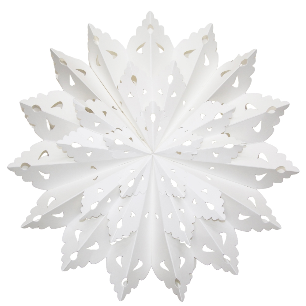 Снежинка 60 см №5, белый Снежинка 60 см №5, белый