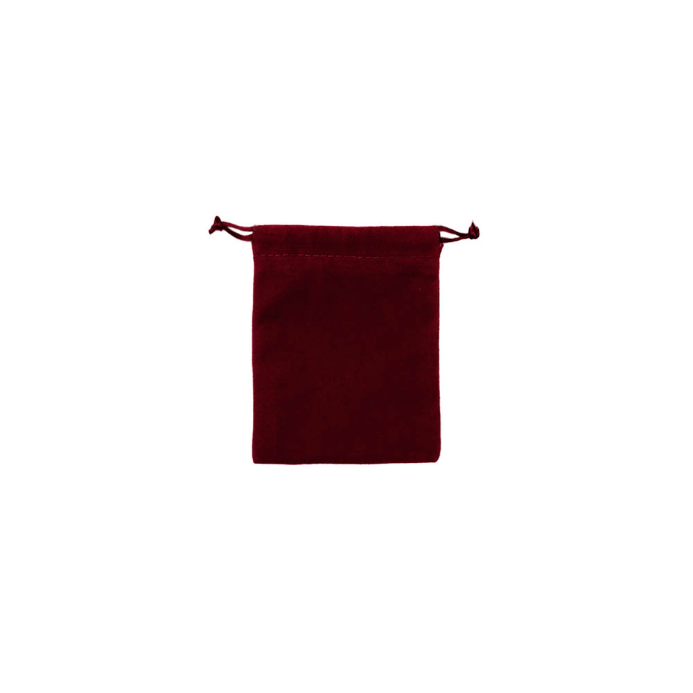 Мешочек велюровый 7х9 см, бордовый Мешочек велюровый 7х9 см, бордовый