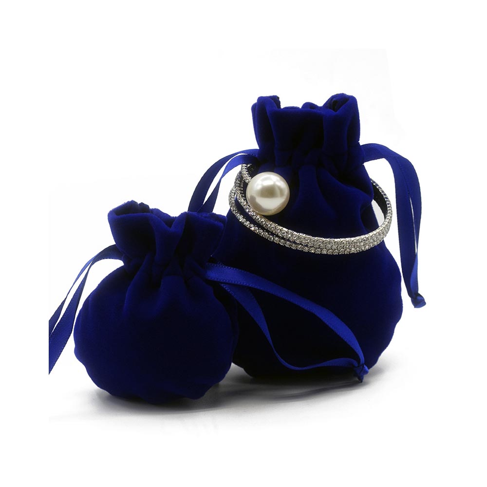 Мешочек велюровый 9,5х12,5 см, синий Мешочек велюровый 9,5х12,5 см, синий