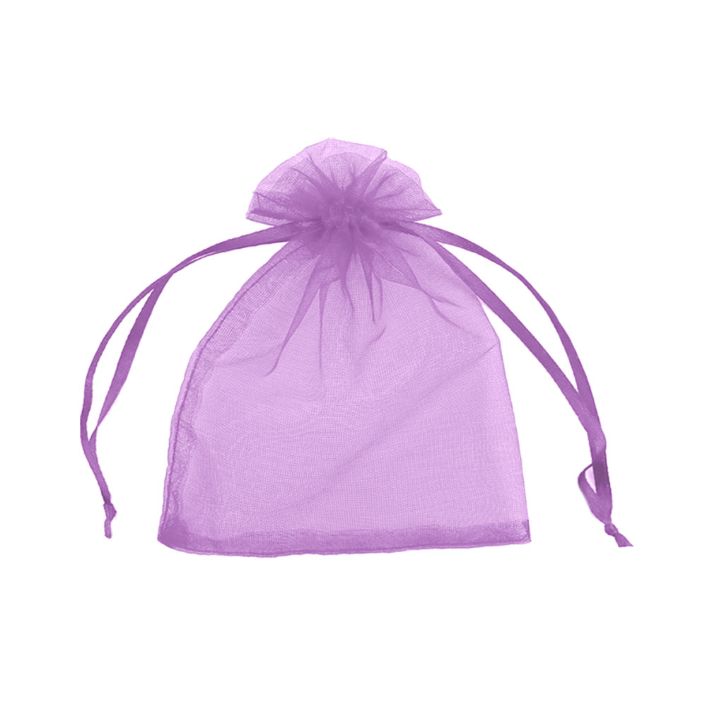 Мешочек из органзы 13 х 16 см сиреневый  Мешочек из органзы 13 х 16 см сиреневый