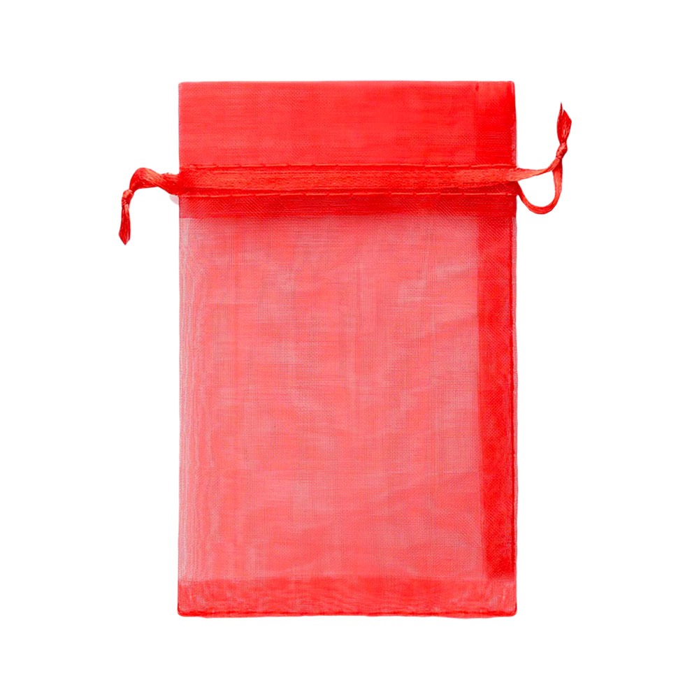 Мешочек из органзы 25 х 35 см красный Мешочек из органзы 25 х 35 см красный
