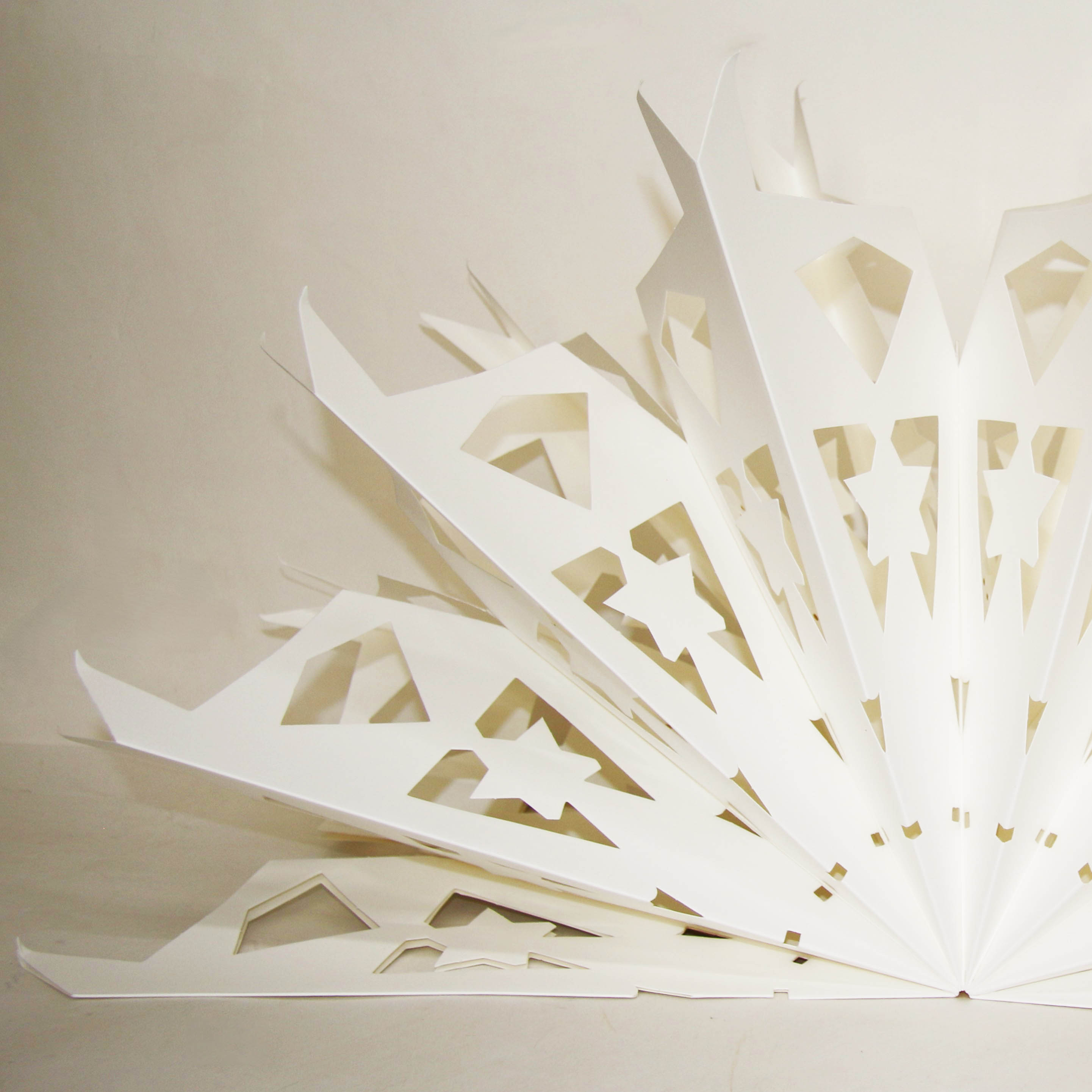 Снежинка 60 см №4, белый Снежинка 60 см №4, белый