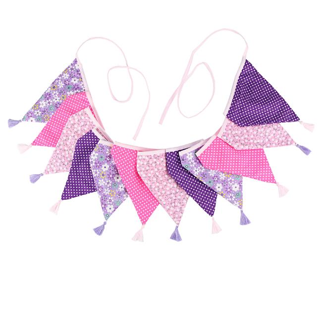 Гирлянда тканевая с кисточками № 7 (3,2 м) Гирлянда тканевая с кисточками № 7 (3,2 м)