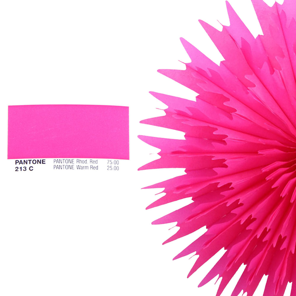 Снежинка обьемная 40 см амарантовый Снежинка обьемная 40 см амарантовый