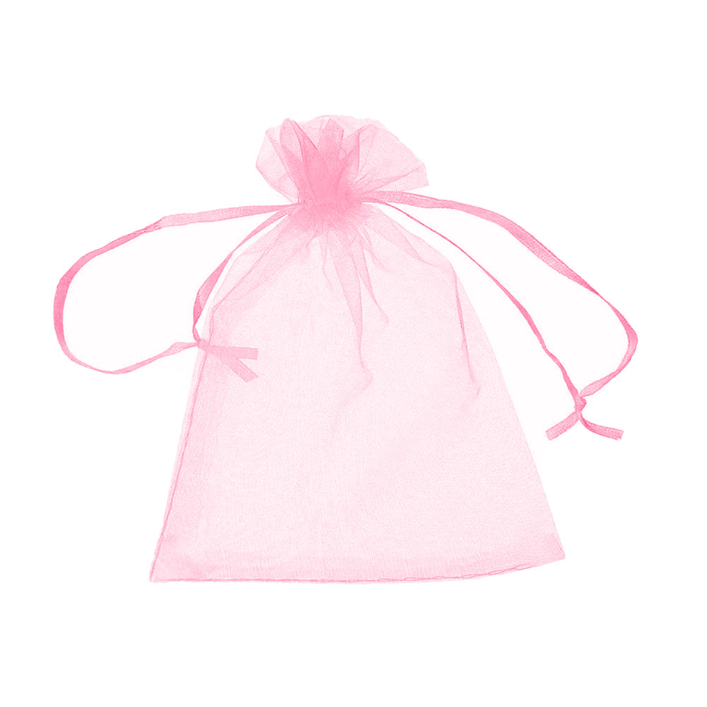 Мешочек из органзы 15 х 20 см светло-розовый Мешочек из органзы 15 х 20 см светло-розовый