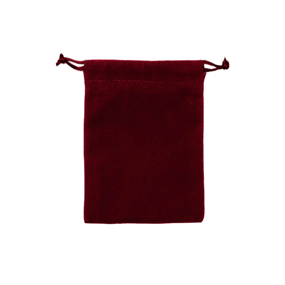 Мешочек велюровый 12х16 см, бордовый Мешочек велюровый 12х16 см, бордовый