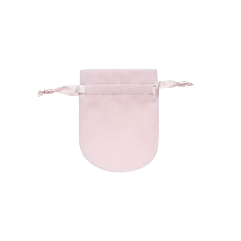 Мешочек велюровый 7,5х9 см, светло-розовый Мешочек велюровый 7,5х9 см, светло-розовый
