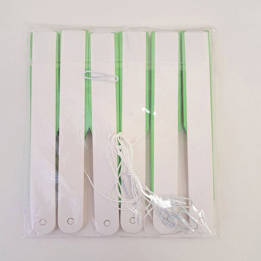 Набор фантов Звезды 30 см х 6 шт, светло-зеленый Набор фантов Звезды 30 см х 6 шт, светло-зеленый