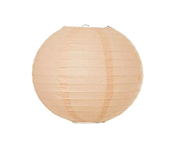 Подвесной фонарик стандарт 40 см персиковый