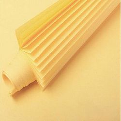 Цветная крафт бумага в листах светло-желтый 130г/м 60х60см 15 листов