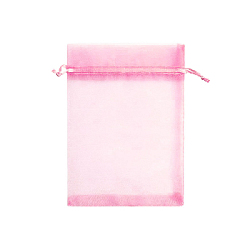 Мешочек из органзы 15 х 20 см светло-розовый