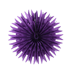 Фант обьемный 30 см фиолетовый